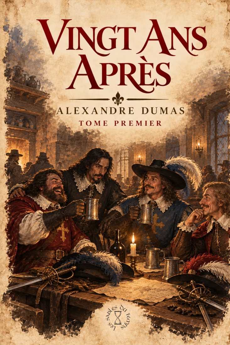 Couverture de Vingt ans après — en deux tomes